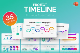 Project Timeline PowerPoint Template